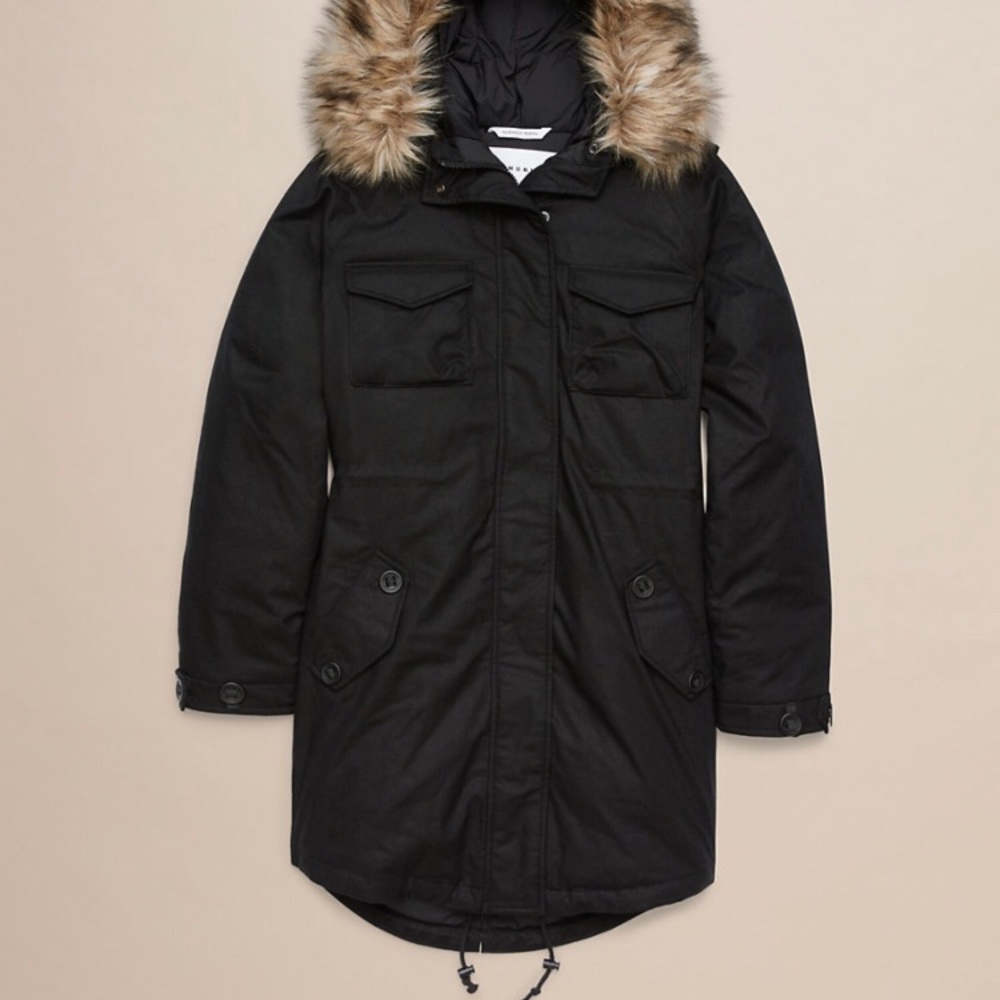 Aritzia Community military edition warmest parka